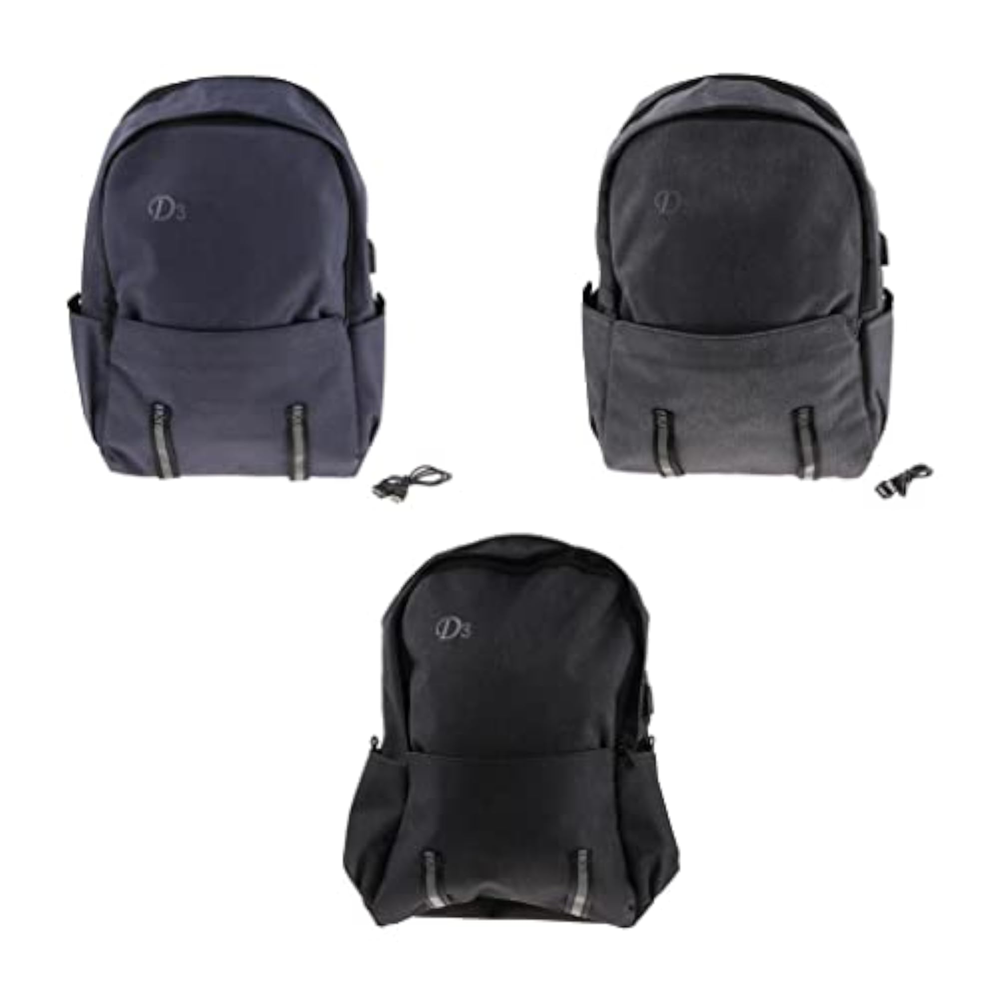 Business Laptop Backpack, Casual Men Rucksack, Blue